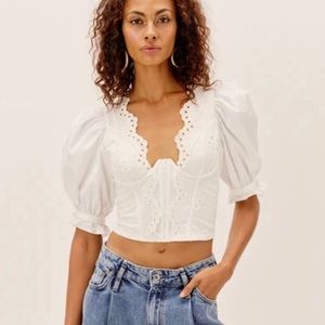 Serena Crop Top - For Love and Lemons 🍋